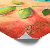 Poster om kunst te maken en te maken (Hoek)