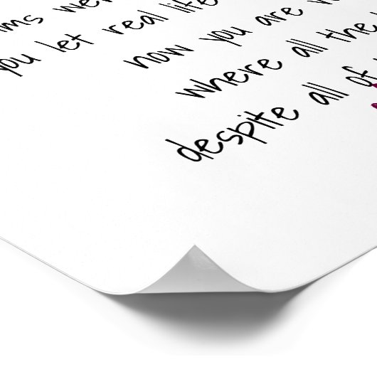 poster om poëzie te maken (Hoek)