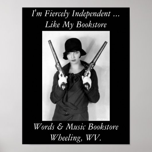 poster, onafhankelijke boekhandel poster (Voorkant)