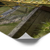 poster "Onderzetter bergtop" (Hoek)