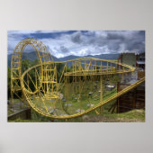 poster "Onderzetter bergtop" (Voorkant)