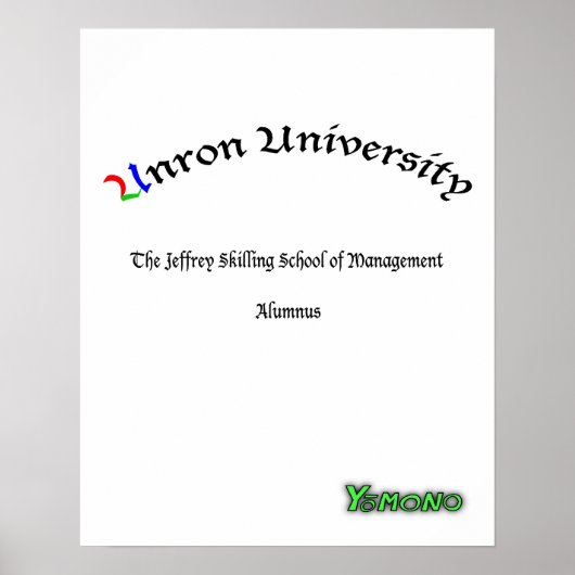 poster "ongezuiverd" (Voorkant)