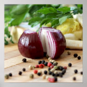 Poster Onion Kitchen (Voorkant)