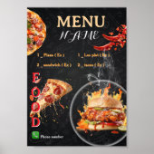 Poster ontwerp menu ontwerp 2026 (Voorkant)