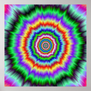 Poster Ooggalexplosie