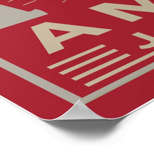 Poster oorlog (Hoek)