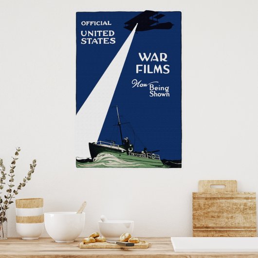 Poster oorlogsfilms (Keuken)