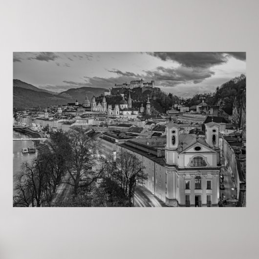 Poster Oostenrijk Salzburg (Voorkant)