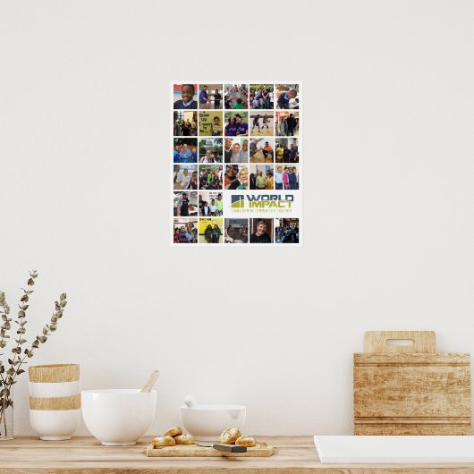 Poster oostkust (Keuken)