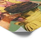 poster op de 60-stijl (Hoek)