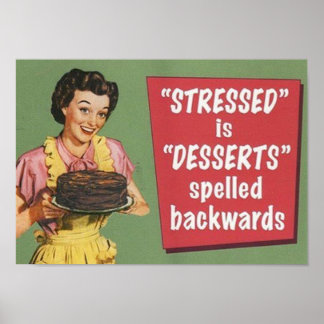 poster op de 60-stijl