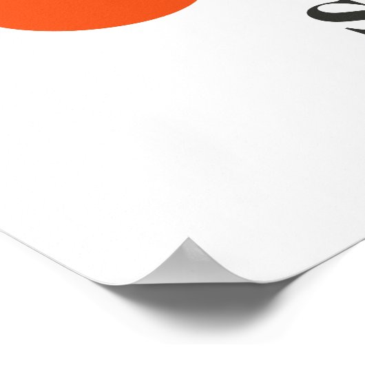 Poster op de fruitmarkt (Hoek)