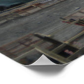 Poster op de grond (Hoek)