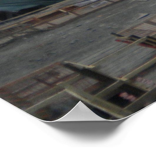 Poster op de grond (Hoek)