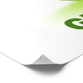 Poster op groene dag (Hoek)