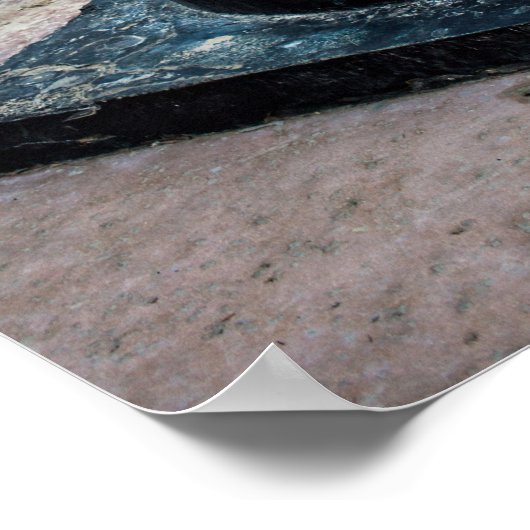 Poster op het zuiderst punt (Hoek)