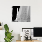 Poster op huwelijksdag (Thuiskantoor)