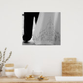 Poster op huwelijksdag (Keuken)