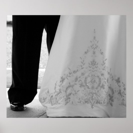 Poster op huwelijksdag (Voorkant)