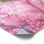 Poster op lentevluchty Afdruk van Molly Harrison (Hoek)