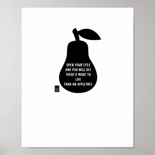 poster "OPEN JE OGEN..." (Voorkant)