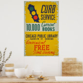 Poster openbare bibliotheek (Keuken)