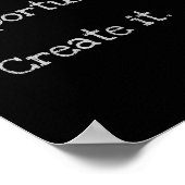 poster 'opportuniteit' (Hoek)