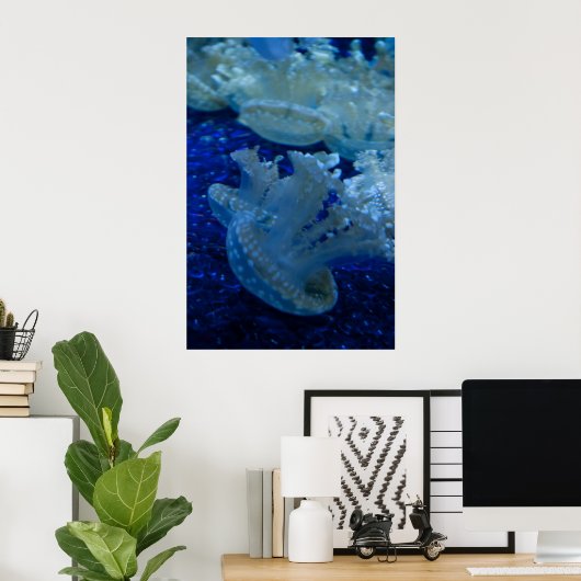 poster "Opside Down Jellyfish" (Thuiskantoor)