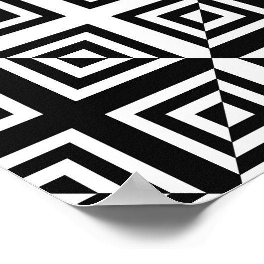 poster optische diamanten (Hoek)