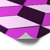 Poster - optische illusioneklokken (Hoek)