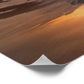 poster Oranje Oceaan (Hoek)