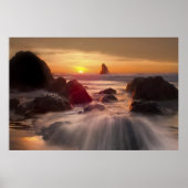 poster Oranje Oceaan (Voorkant)