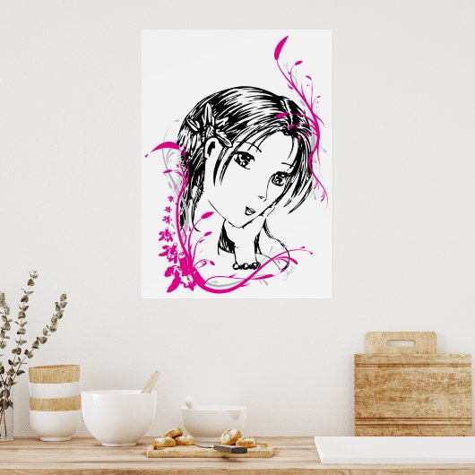 Poster - Orchid (Keuken)