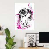 Poster - Orchid (Thuiskantoor)