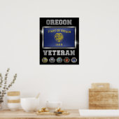 Poster Oregon Veteran (Keuken)