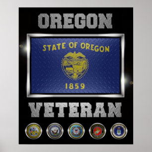 Poster Oregon Veteran