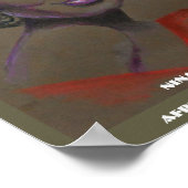 Poster Orig. Art-Afrikaanse-Amerikaanse filmster (Hoek)