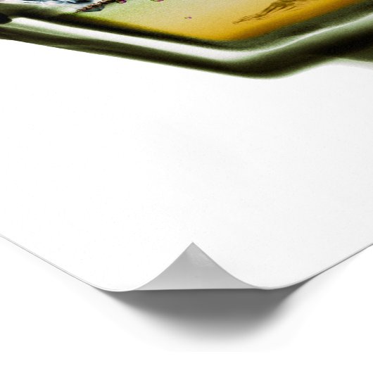 Poster- Orig Neg Relax X-Ray Skeleton Bath Time Poster (Hoek)