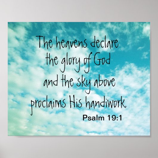 poster originele foto van bijbelschrift (Voorkant)