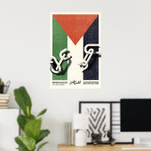 Poster OSPAAAL Solidariteit met het volk van (Thuiskantoor)