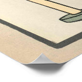 Poster Ostrich (Hoek)