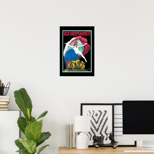 Poster Oude Auto (Thuiskantoor)