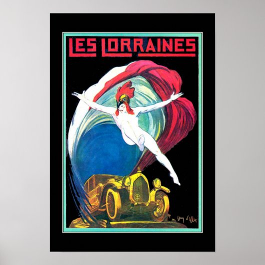 Poster Oude Auto (Voorkant)
