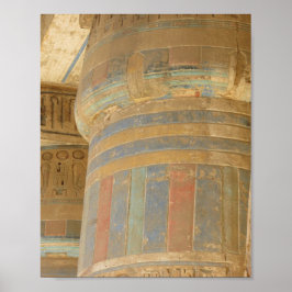 Poster Oude Egyptische tempel