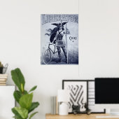 Poster oude fiets (Thuiskantoor)