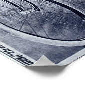 Poster oude fiets (Hoek)