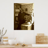 Poster "Oude stijl" van Frans roest (Keuken)