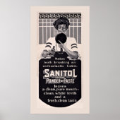 Poster Oude tandpasta (Voorkant)