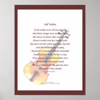 Poster Oude Violins