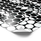 Poster over OCD-bewustzijn (reliëf) (Hoek)